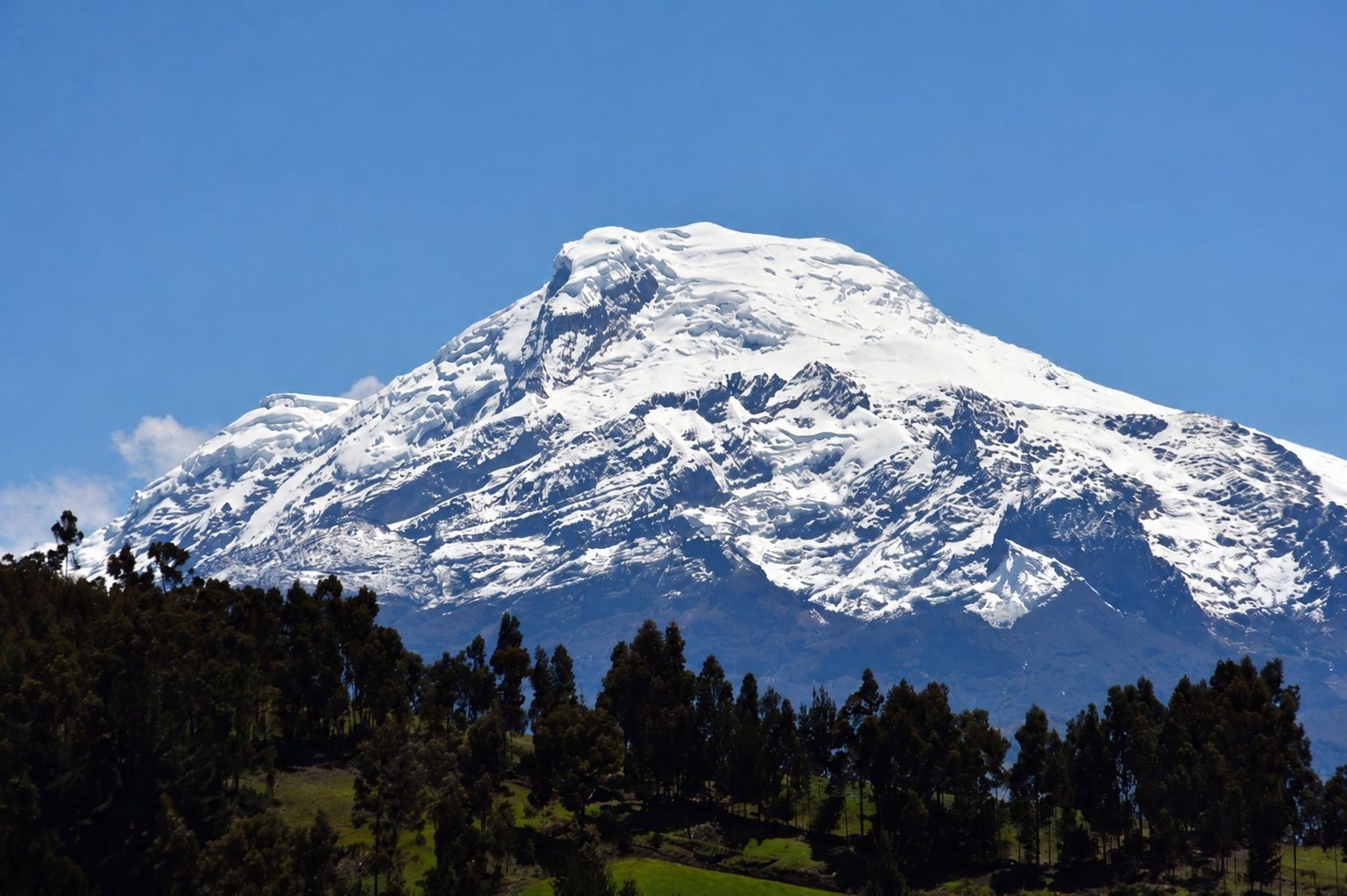 Cayambe Vulkan, Ecuador
